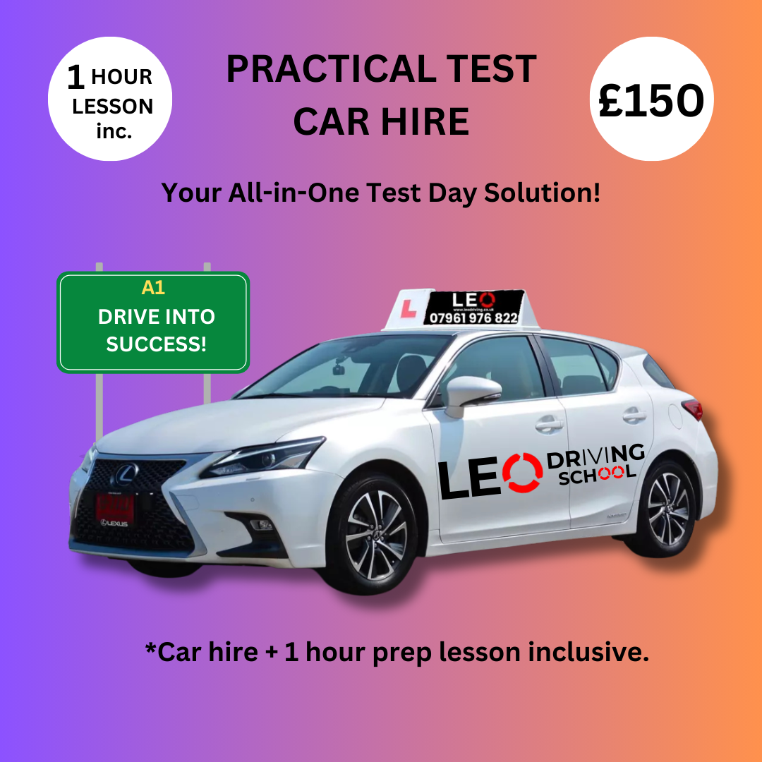 PRACTICAL TEST CAR HIRE